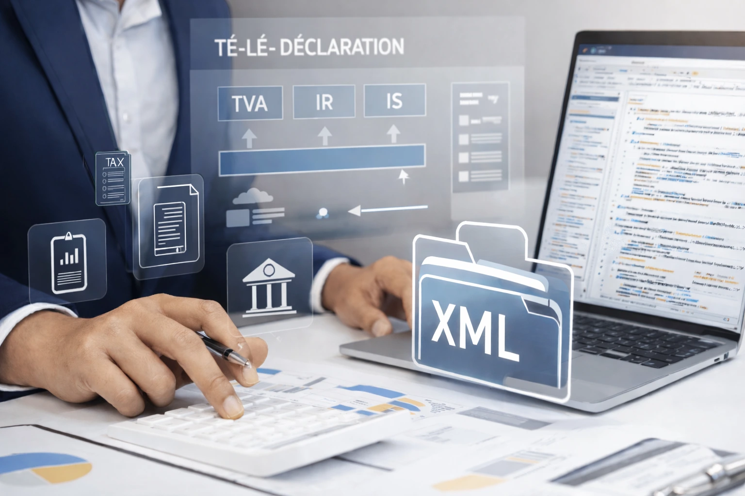 Simpl-EDI solution de télédéclation TVA, IR et Liasse fiscal